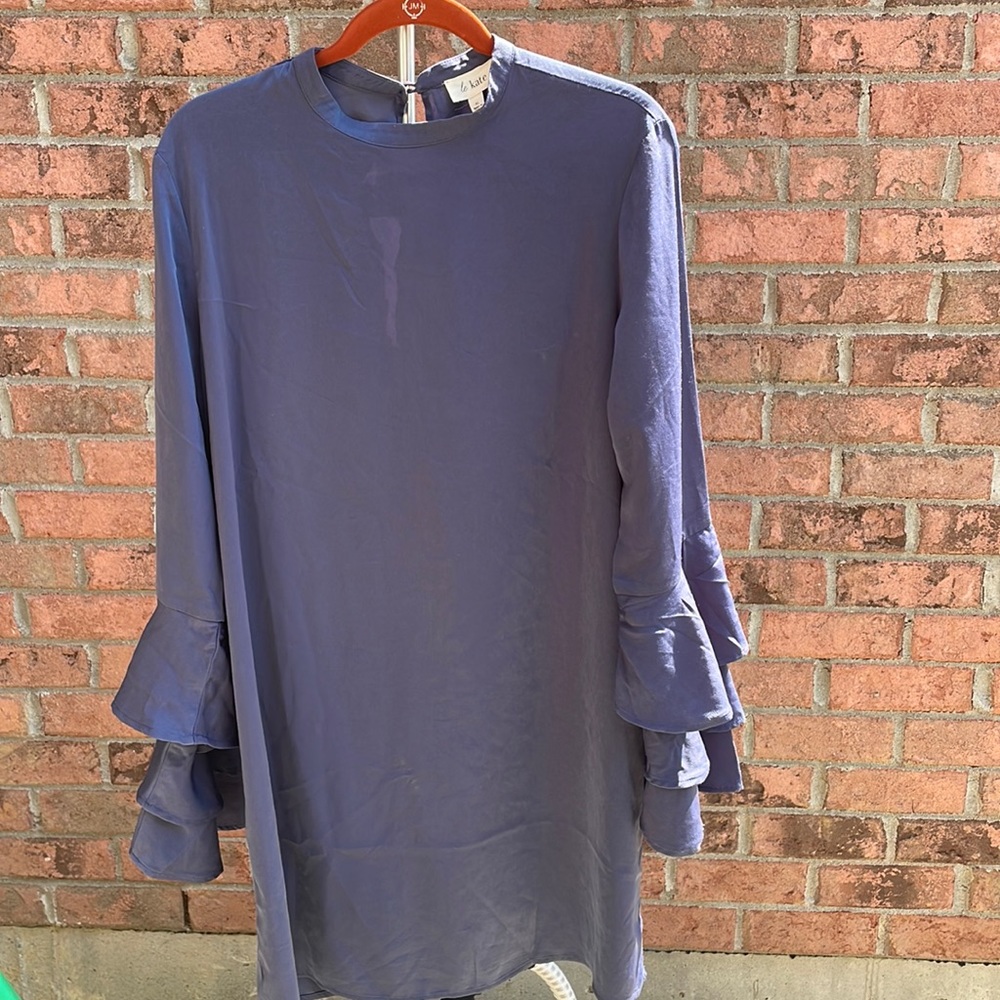 Le Kate blue bell sleeve dress XL